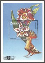 Zambia Scott 875 MNH S/S (A13-2)